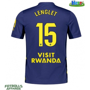Atletico Madrid Clement Lenglet #15 Bortatröja 2025-26 Kortärmad